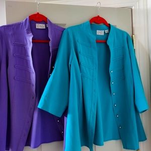 Military styled tops